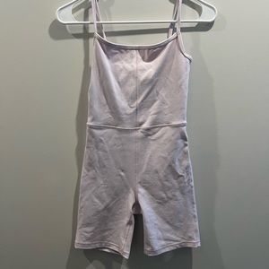 WILFRED FREE DIVINITY ROMPER, XS, LIGHT PINK, WORN ONCE